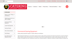 Desktop Screenshot of cateringequipment.com.au