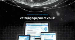 Desktop Screenshot of cateringequipment.co.uk